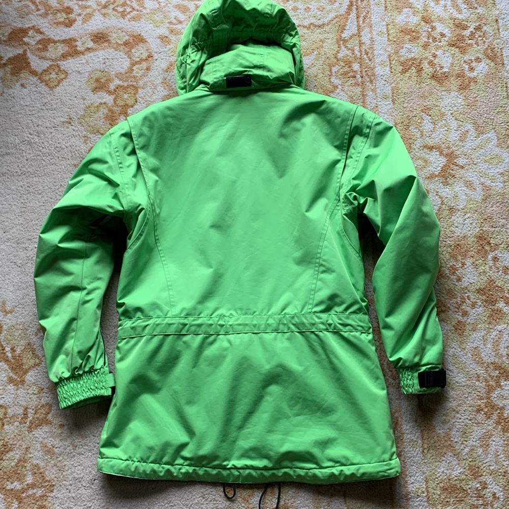 VINTAGE OBERMEYER NEON GREEN SKI JACKET - Picture 8 of 12